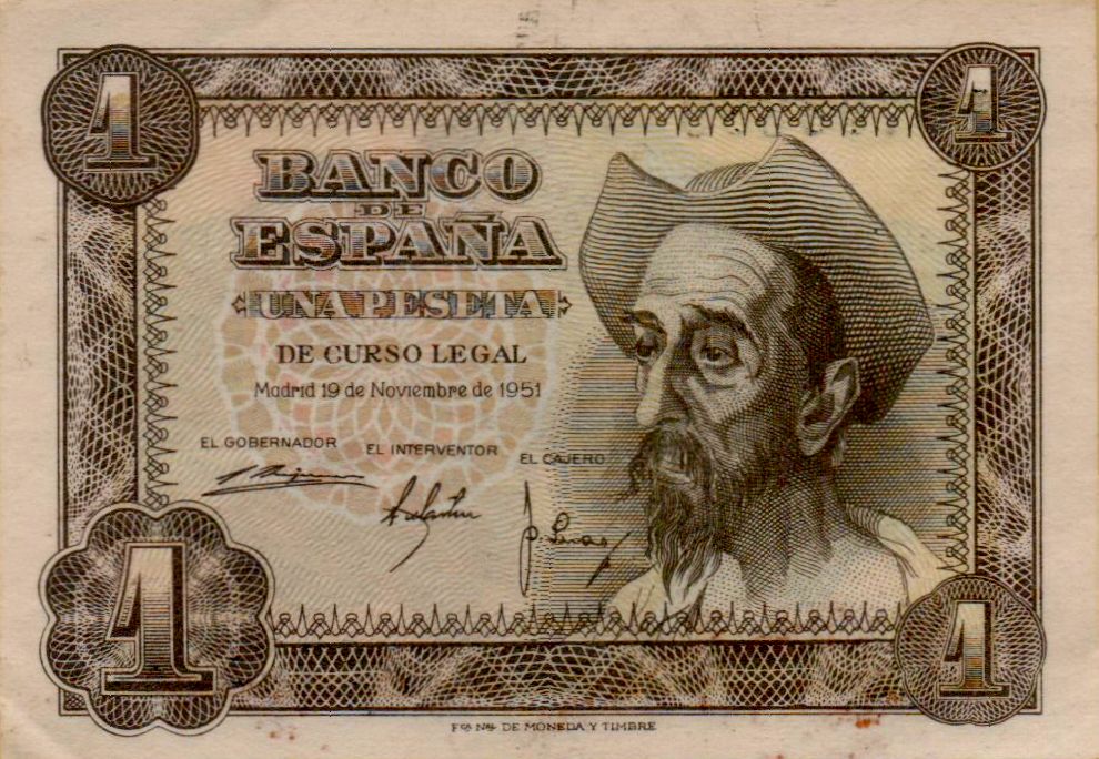 Spain 1 1951 aUNC P-139